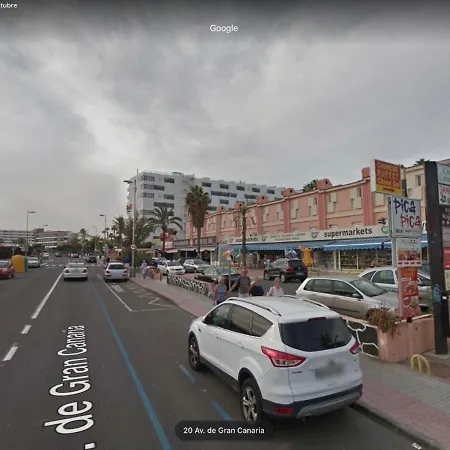 Lägenhet Acogedor Bungalow Santa Fe 62 Playa del Inglés